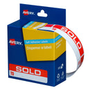 LABEL AVERY DISP 19X64 SOLD TO DMR1964SO
