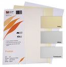 Paper Quill A4 Pinstripe Ivory 118 Gsm Pk100