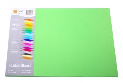 Cardboard Quill A3 210gsm Lime Pk25