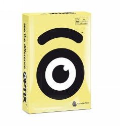 COPY PAPER OPTIX A4 80GSM FSC ZODA LEMON PK500