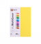 COVER PAPER QUILL A4 125GSM LEMON PK250