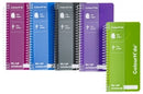 Notebook Colourhide 90x165x15mm Slimline Asst 200pg