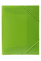DOCUMENT WALLET MARBIG A4 SOFT TOUCH BRIGHTS LIME