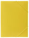 DOCUMENT WALLET MARBIG A4 SOFT TOUCH BRIGHTS YELLOW
