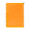 Binder Pocket Marbig A4 Zip Orange