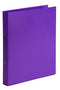 Binder Marbig A4 2 Ring 25mm Soft Touch Purple