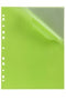 Display Book Marbig A4 Binder 10 Pocket Soft Touch Lime