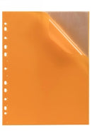 Display Book Marbig A4 Binder 10 Pocket Soft Touch Orange