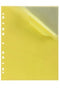 Display Book Marbig A4 Binder 10 Pocket Soft Touch Yellow