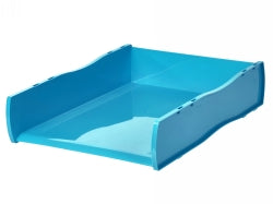 DOCUMENT TRAY ESSELTE NOUVEAU SUMMER COLOURS MARINE