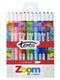 Crayons Texta Zoom Twist Asst Pk12