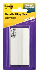 FILING TABS POST-IT 686-50WH3IN WHITE PK50