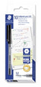 PEN STAEDTLER BP STICK 430 MED BLACK