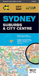Map Ubd/gre Sydney City & Suburbs Pocket 218 9th Ed
