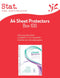 SHEET PROTECTORS STAT A4 40 MICRON BX100-EACH