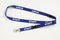 LANYARD REXEL PRINTED STAFF BLUE PK5