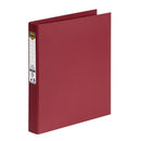 BINDER MARBIG A4 PE 2 D-RING 25MM DEEP RED