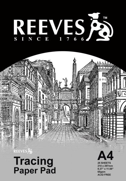 TRACING PAPER PAD REEVES A5 65GSM 25 SHT