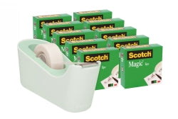 TAPE MAGIC SCOTCH 810K10-C18MN WITH MINT DISPENSER PK10