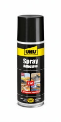 SPRAY ADHESIVE UHU 200ML 2 IN 1