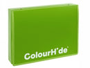 Box File Colourhide Foolscap Zipper Green
