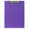 CLIPFOLDER MARBIG A4 PE PURPLE