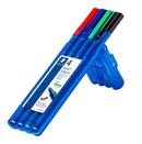 PEN STAEDTLER TRIPLUS BALL XB EXTRA BROAD ASST WLT4