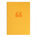 NOTEBOOK COLLINS A5 EDGE RULED YELLOW 240PG