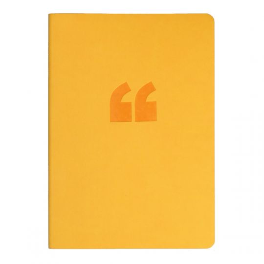 NOTEBOOK COLLINS A5 EDGE RULED YELLOW 240PG