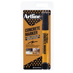 Marker Concrete Artline 1.5mm Permanent Black Hs