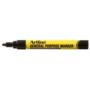 Marker General Purpose Artline 1.5mm Permanent Black (BX12)