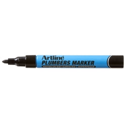 Marker Plumbers Artline Permanent Black (BX12)