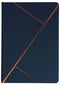 Notebook Collins A5 Vanguard Straight Foil Blue 240pg