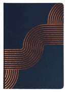 NOTEBOOK COLLINS A5 VANGUARD CURVE FOIL BLUE 240PG