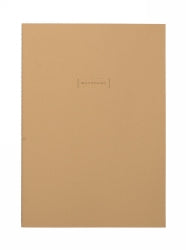 NOTEBOOK COLLINS B6 METRO MELB RULED BROWN 192PG
