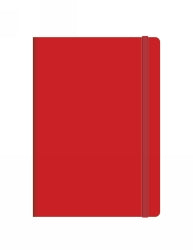 NOTEBOOK COLLINS A5 LEGACY FEINT RULED RED 240PG