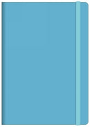 NOTEBOOK COLLINS A5 LEGACY FEINT RULED LIGHT BLUE 240PG