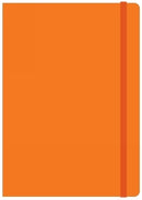 NOTEBOOK COLLINS A5 LEGACY FEINT RULED ORANGE 240PG