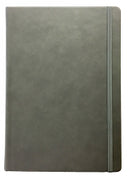 NOTEBOOK COLLINS A5 LEGACY FEINT RULED GREY 240PG