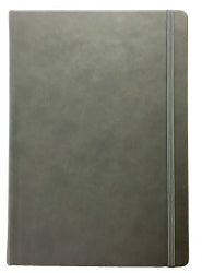 NOTEBOOK COLLINS A5 LEGACY FEINT RULED GREY 240PG