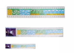 RULER MATHOMAT 60X310MM FLEXIBLE MATHEMATICS 30CM MULTI – Stationery R Us