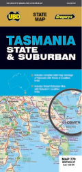 Map Ubd/gre Tasmania State & Suburban 770 27th Edition