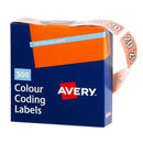 Sp - Labels Colour Coding Avery 25x38mm 20 Side Tab Pink Bx500
