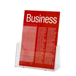 BROCHURE HOLDER ESSELTE A4 FREE STANDING CLEAR
