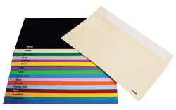 ENVELOPE QUILL DL 80GSM LIME PK25