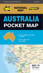 Map Ubd/gre Australia Pocket Map 179 2nd Edition