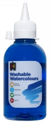 PAINT EC 250ML WASHABLE WATERCOLOUR BLUE