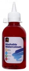 PAINT EC 250ML WASHABLE WATERCOLOUR ORANGE