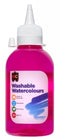 PAINT EC 250ML WASHABLE WATERCOLOUR PINK