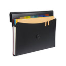 Expanding File Marbig Professional A4 With 7 Removable Pockets Black